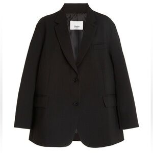 $345 THE FRANKIE SHOP BEA OVERSIZED SUITING BLAZER